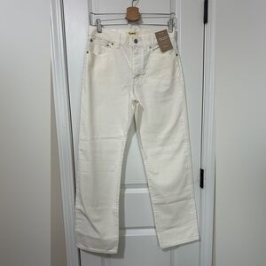 Madewell Low-Slung Straight Women’s Jeans Size 25 NWT